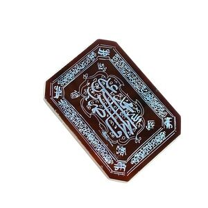 Vintage Old Carnelian Pendant with Carving of Islamic Subject